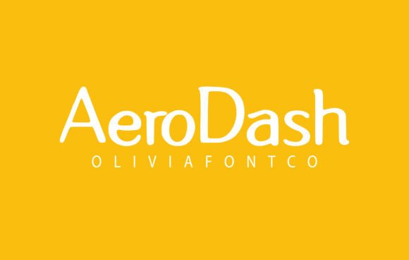 Aerodash: A Handwritten Font for Handmade Product Creators