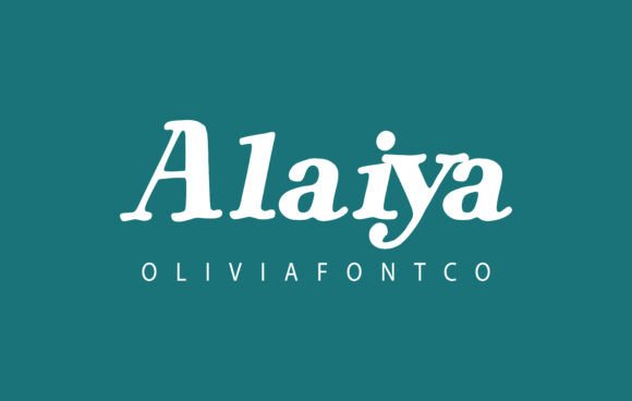 Alaiya Font: A Handwritten Typeface for Your Brand Story