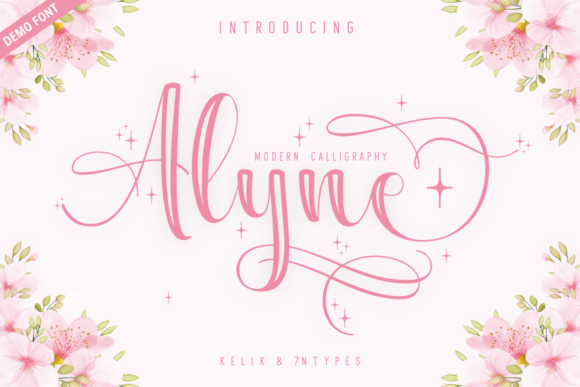 Alyne Demo: A Graceful Font for Business Branding