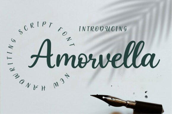 Amorvella: A Luxurious Handwritten Font