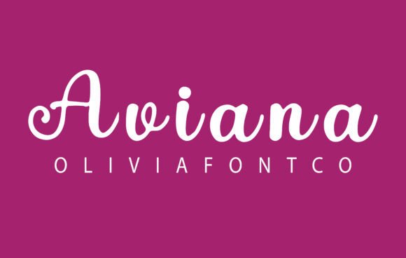 Aviana Font: A Handwritten Typeface Built for Small Business Branding