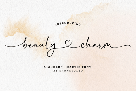 Beauty Charm Font for Web Design