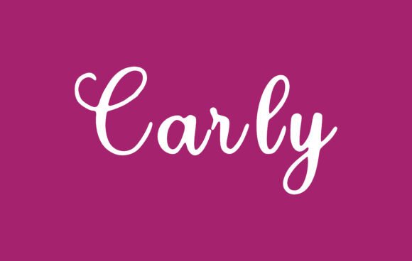 Carly: The Font That Softened My Editorial Look