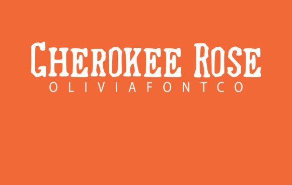 Cherokee Rose Font: A Handwritten Script for Crafters and Sellers