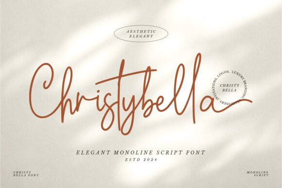 Christybella Font: Elegant Script for Web Design