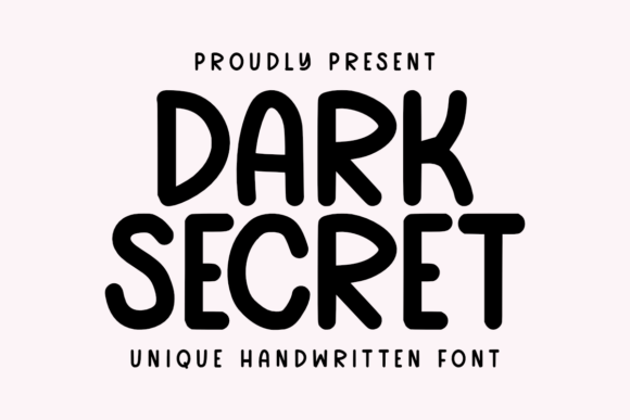 Dark Secret Font for Web Design
