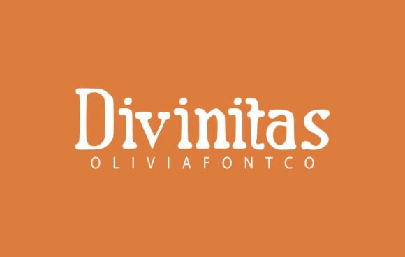 Divinitas Font: A Handwritten Typeface for Handmade Product Design