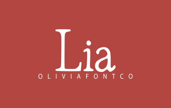 Lia Font: Handwritten Typeface for Small Business Branding