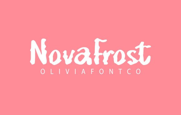 Novafrost: A Handwritten Script Font That Powers Campaign Visuals