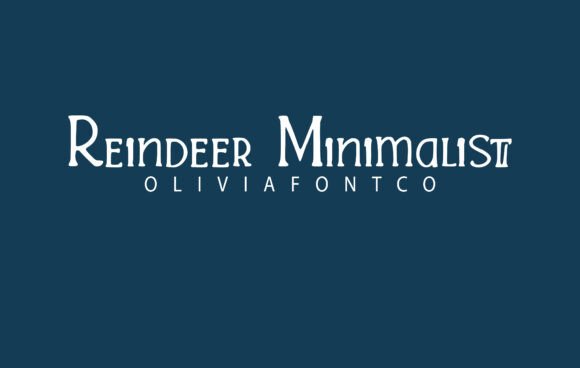 Reindeer Minimalist: A Handwritten Font for Modern Web Design