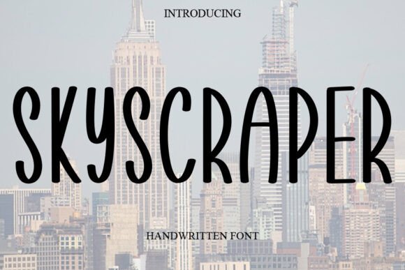 Skyscraper Font for Business Style