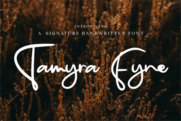 Tamyra Fyne: A Signature Font for Marketing Impact