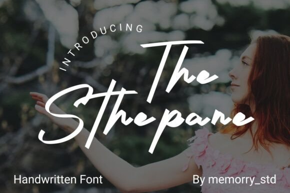The Sthepane Font: A Bold Handwritten Typeface for Branding