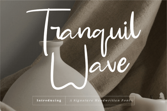 Tranquil Wave Review: A Handwritten Font That Elevates Small Business Branding