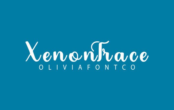 Xenontrace Font: Romantic Handwriting That Builds Brand Trust