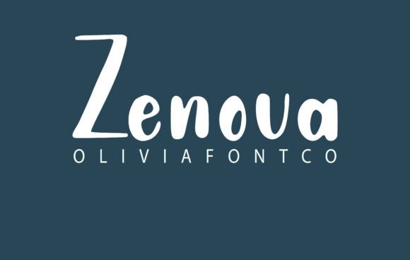 Zenova Font Review: A Handwritten Typeface with Genuine Romantic Appeal