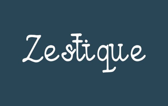 Zestique Handwritten Font for Campaigns That Stand Out
